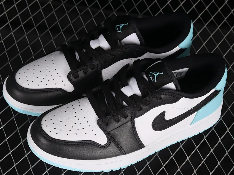 All categories Air Jordan Jordan series basketball shoes Air Jordan 1 Low G version pure original Air Jordan 1 Low Golf "Copa" AJ1 Joe 1 new golf version Tiffany color DD9315-114